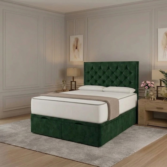 Crown Chesterfield Ottoman Divan Bed