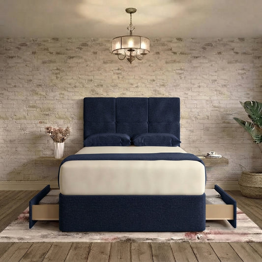 Delta Divan Bed - Midnight Linen