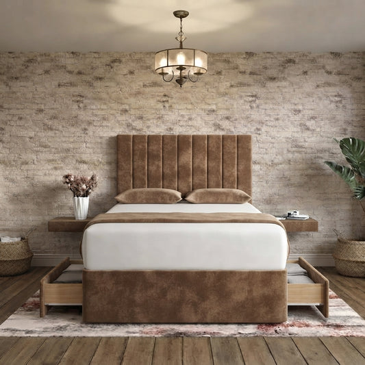 Nexus Divan Bed - Mink Naples
