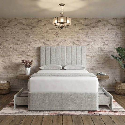 Nexus Divan Bed - Sage Linen