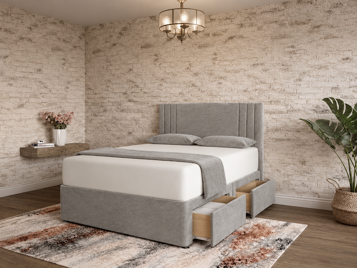 Augustus Divan Bed - Clay Wool