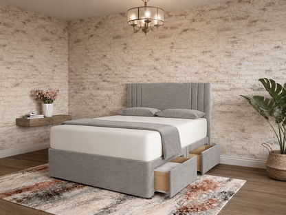 Augustus Divan Bed - Clay Wool