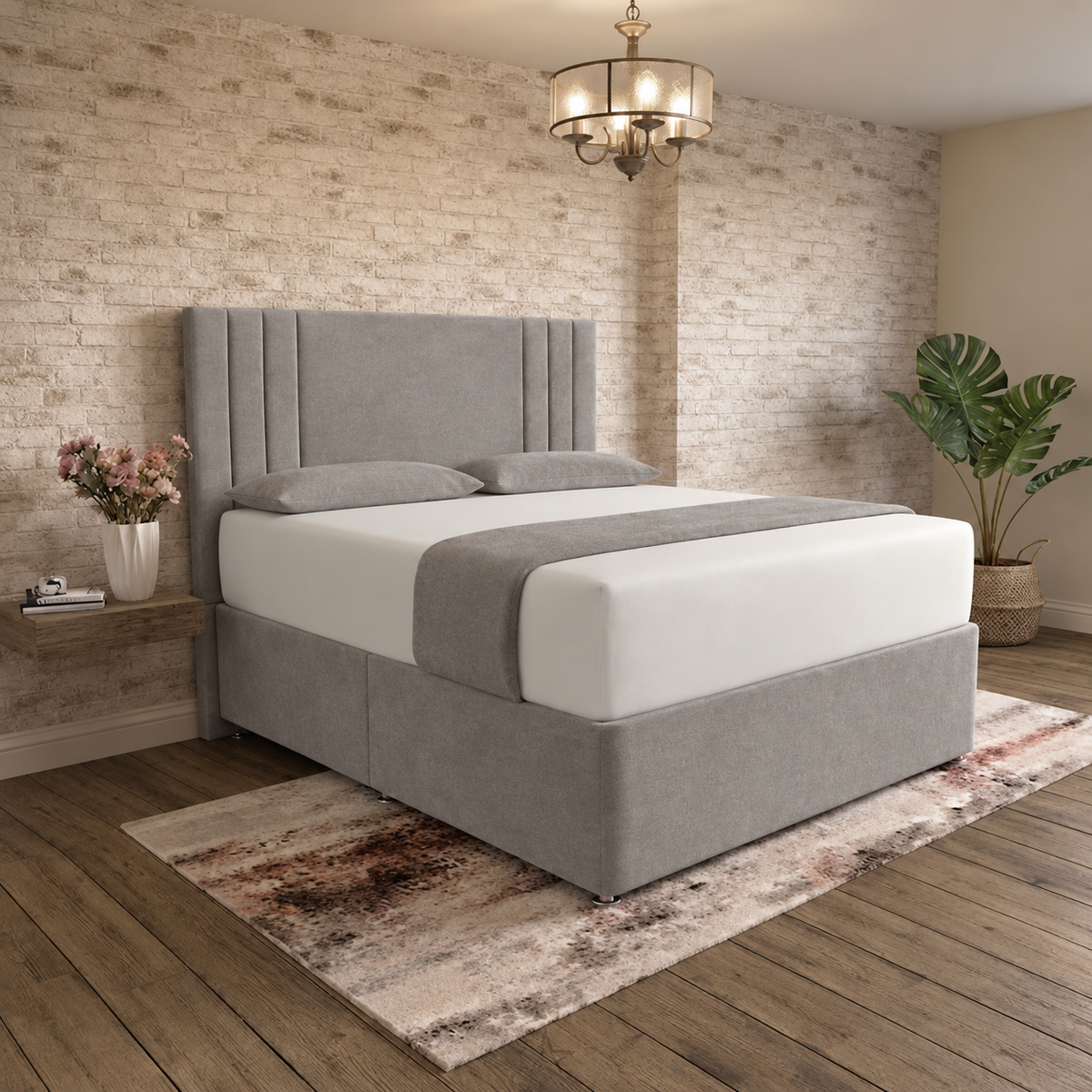 Augustus Divan Bed - Clay Wool