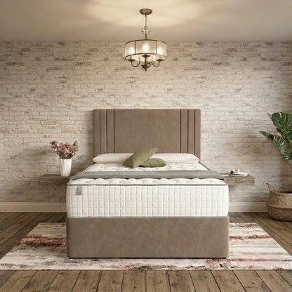 Augustus Divan Bed - Brown Naples