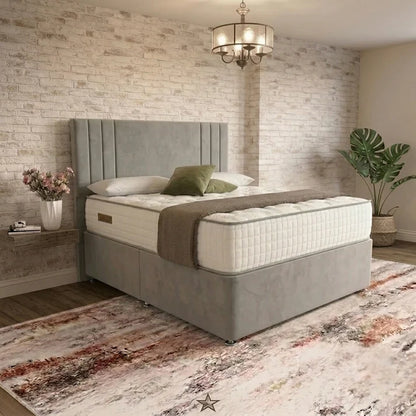 Augustus Divan Bed - Brown Naples