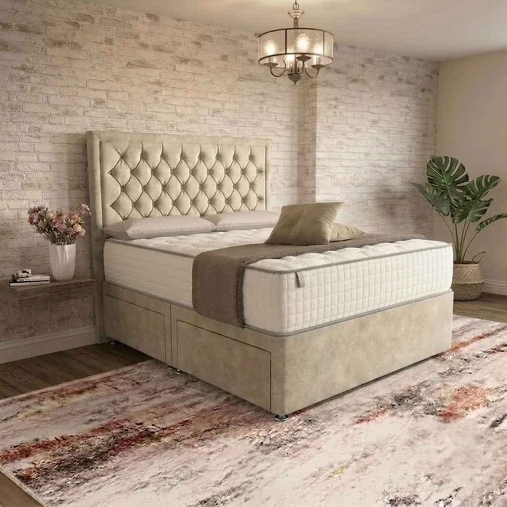 Crown Chesterfield Divan Bed