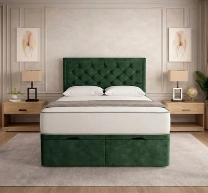 Crown Chesterfield Ottoman Divan Bed