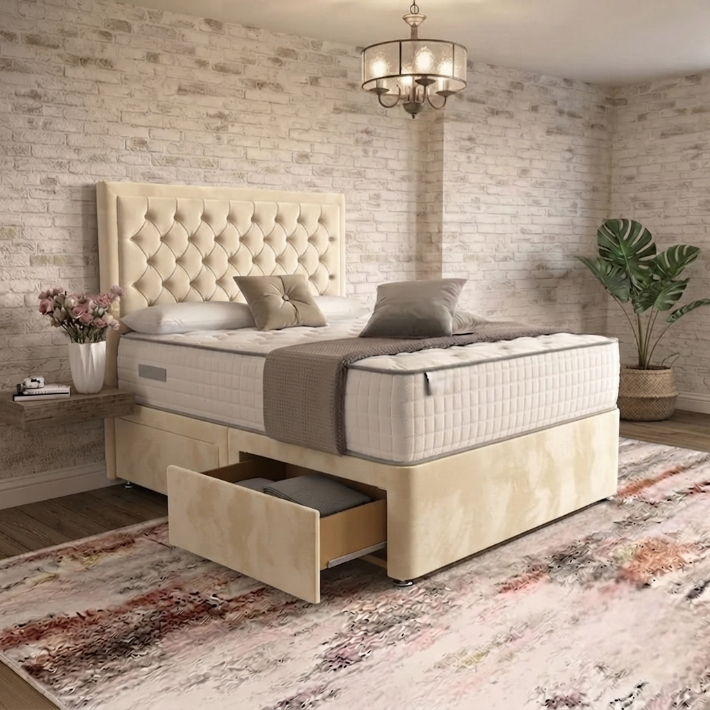 Crown Chesterfield Divan Bed