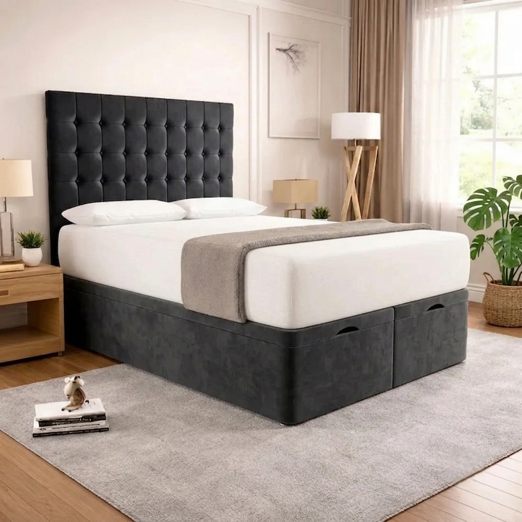 Cube Ottoman Divan Bed