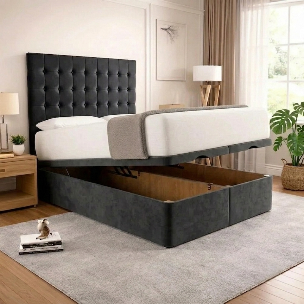 Cube Ottoman Divan Bed