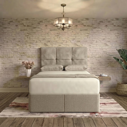 Delta Divan Bed - Clay Wool