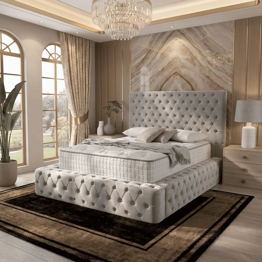 Diplomat Upholstered Ottoman Bed