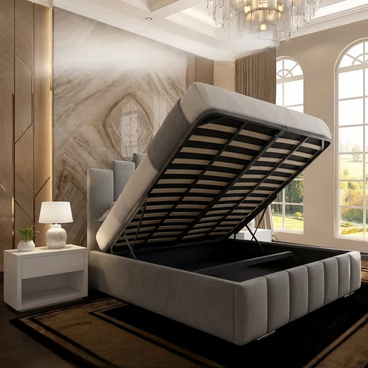 Metropolis Upholstered Ottoman Bed