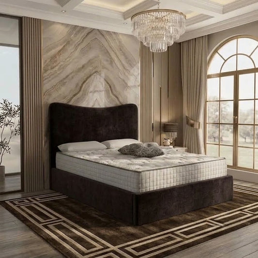 Haven Upholstered Ottoman Bed - Slate Grey Naples