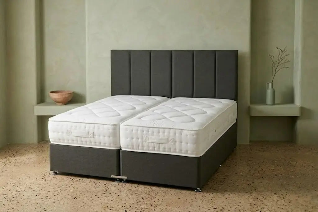 Savoy Comfort Zip and Link 2000 Pocket Sprung Divan Bed Set