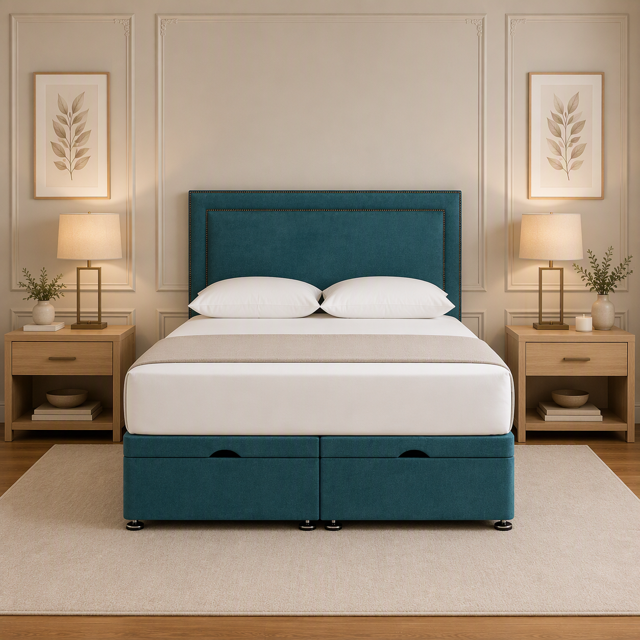 Monza Ottoman Divan Bed