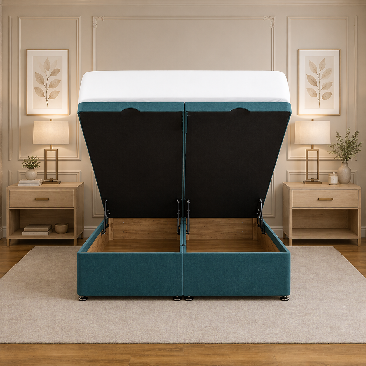 Monza Ottoman Divan Bed