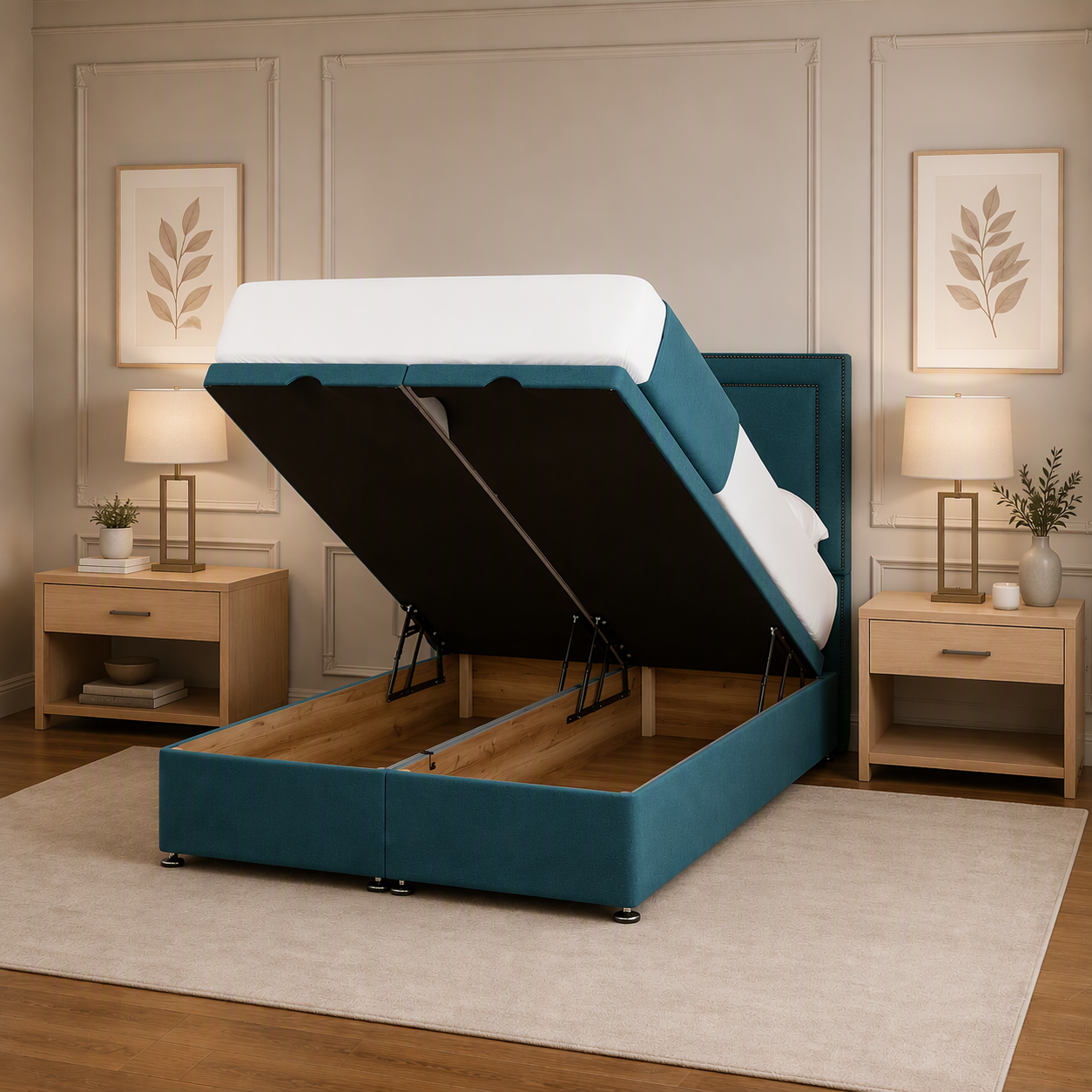 Monza Ottoman Divan Bed