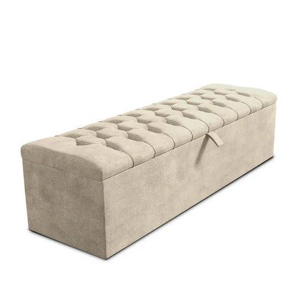 Mayfair Chesterfield Storage Box - Clay Wool