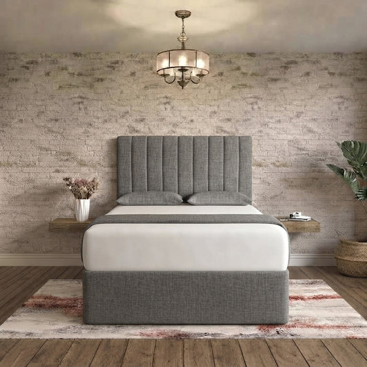 Nexus Divan Bed - Charcoal Chenille