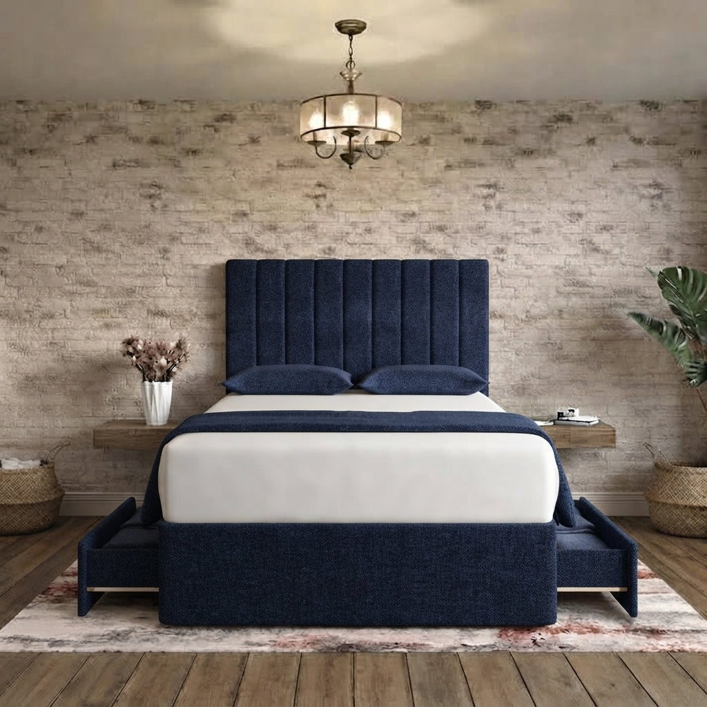 Nexus Divan Bed - Midnight Linen
