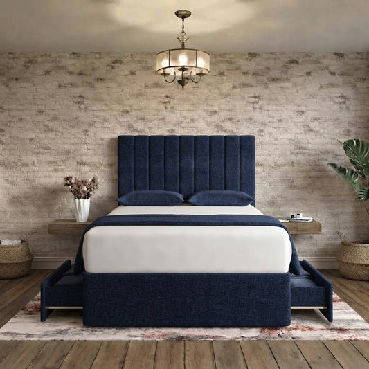 Nexus Divan Bed - Midnight Linen