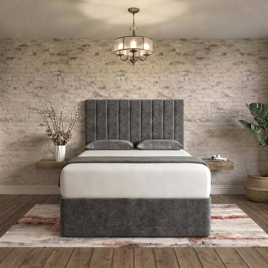 Nexus Divan Bed - Silver Naples