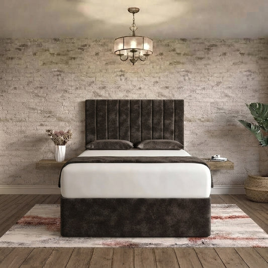Nexus Divan Bed - Slate Grey Naples