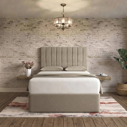 Nexus Divan Bed - Wheat Linen