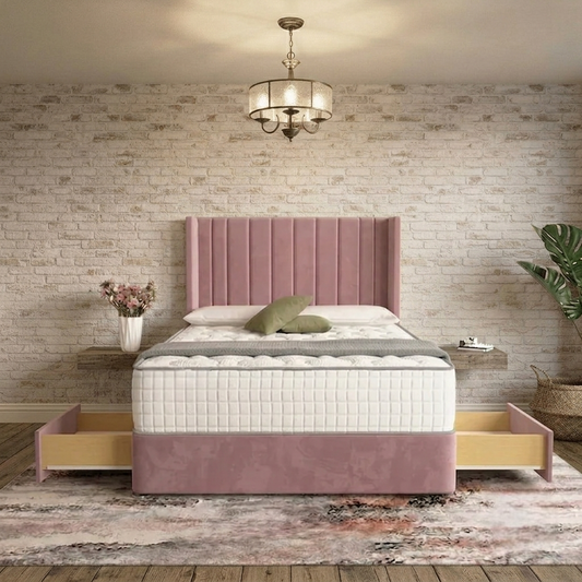 Nexus Wingback Bed