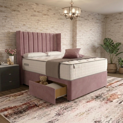 Nexus Wingback Bed