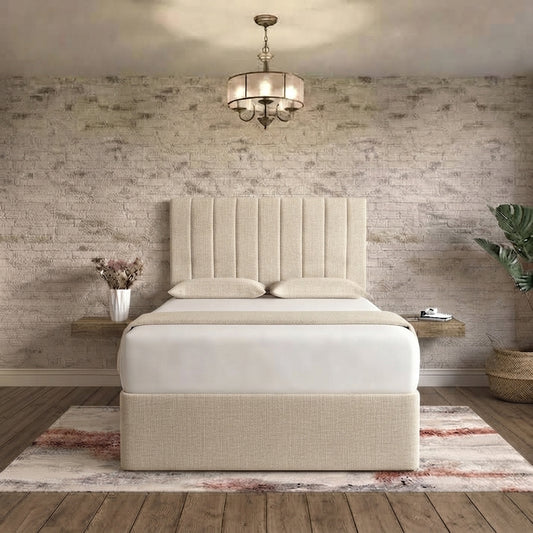 Nexus Divan Bed - Putty Linen