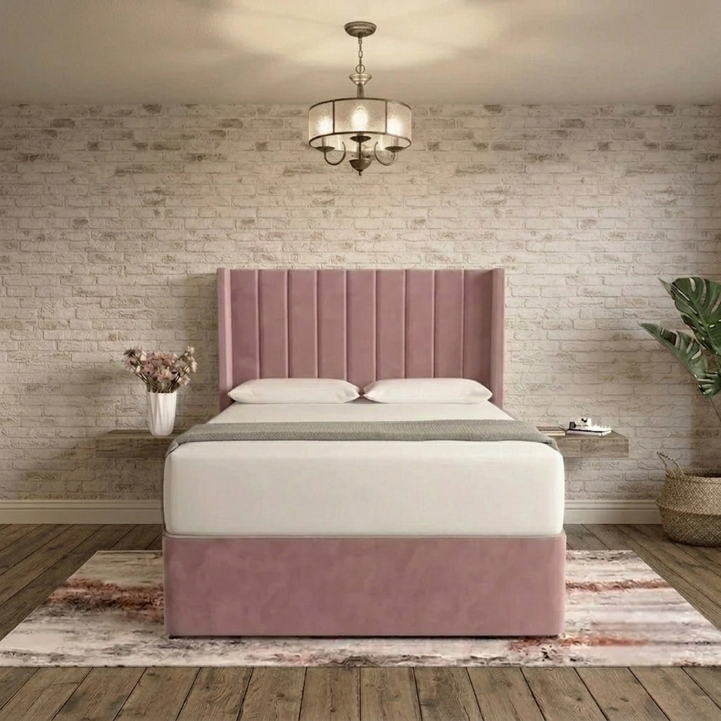Nexus Wingback Bed