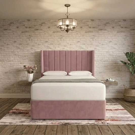 Nexus Wingback Bed
