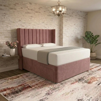 Nexus Wingback Bed