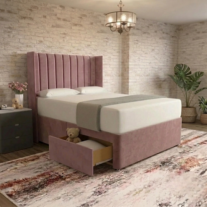 Nexus Wingback Bed