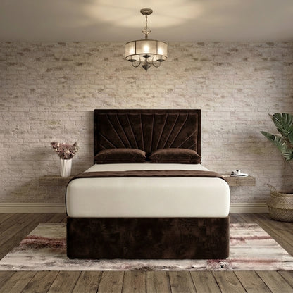 Sunrise Divan Bed - Brown Naples