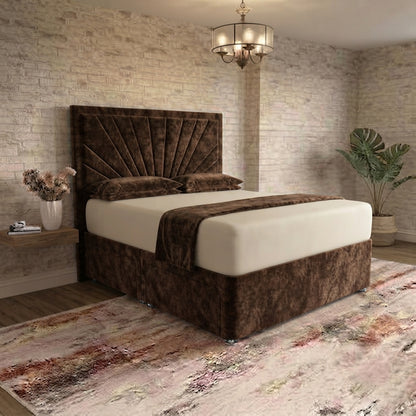 Sunrise Divan Bed - Brown Naples