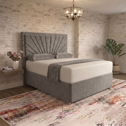 Sunrise Divan Bed - Clay Wool