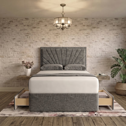 Sunrise Divan Bed - Clay Wool