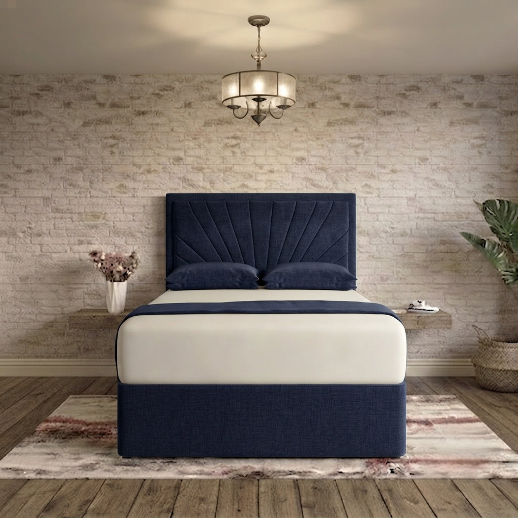 Sunrise Divan Bed - Midnight Linen
