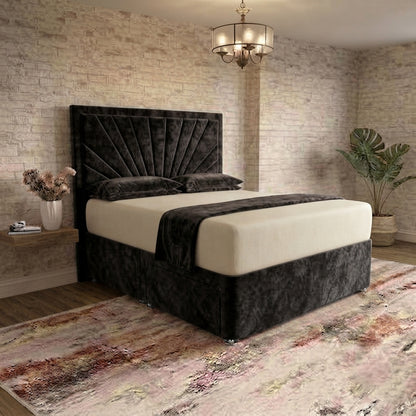 Sunrise Divan Bed - Slate Grey Naples