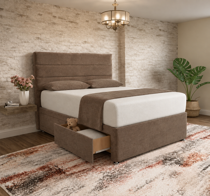 The Vista Divan Bed - Mink Naples