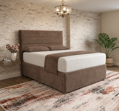 The Vista Divan Bed - Mink Naples