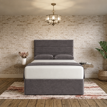 The Vista Divan Bed - Silver Naples