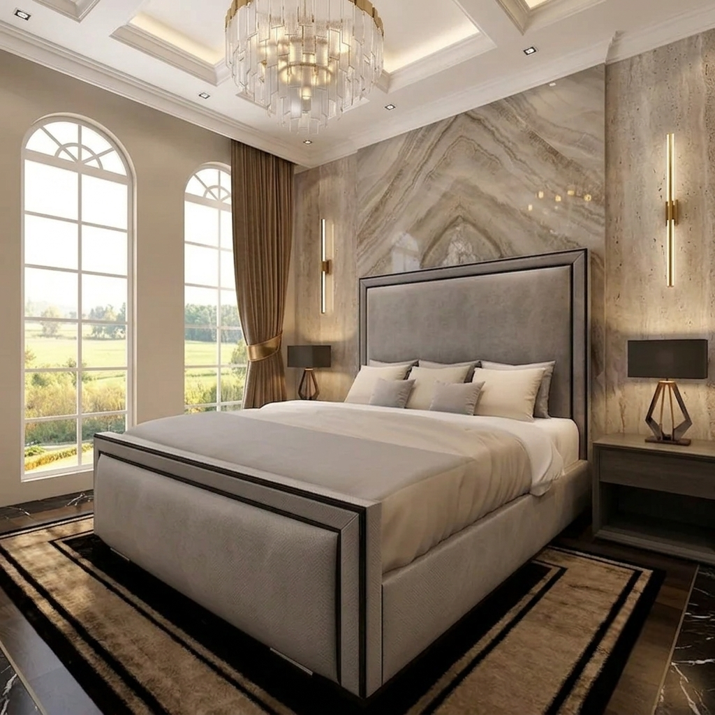 Belgravia Upholstered Ottoman Bed
