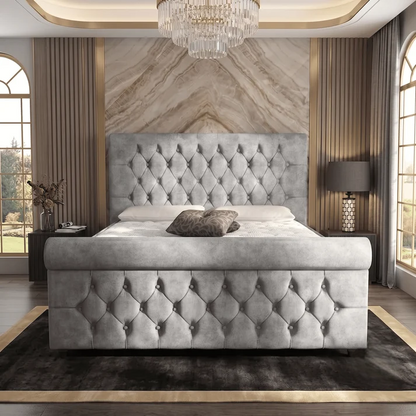 Buckingham Upholstered Ottoman Bed