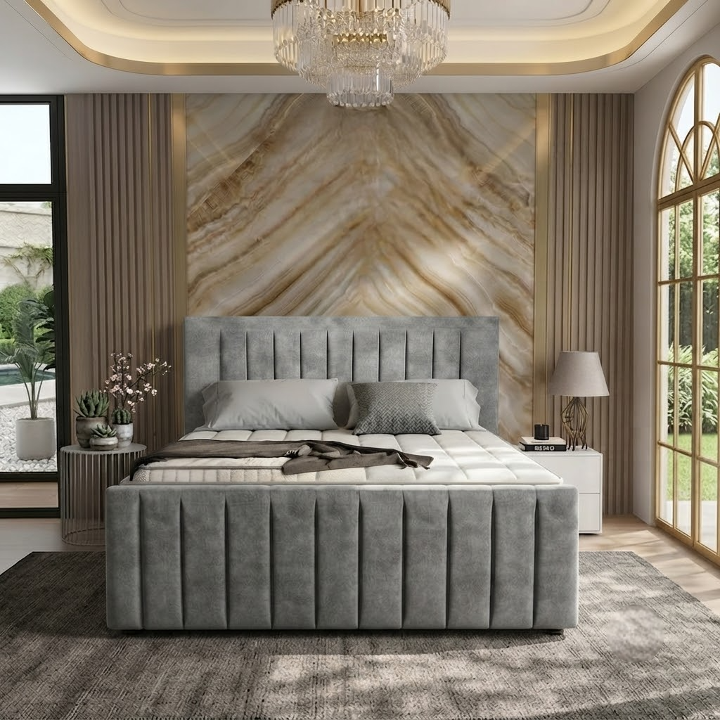 Brooklyn Upholstered Ottoman Bed