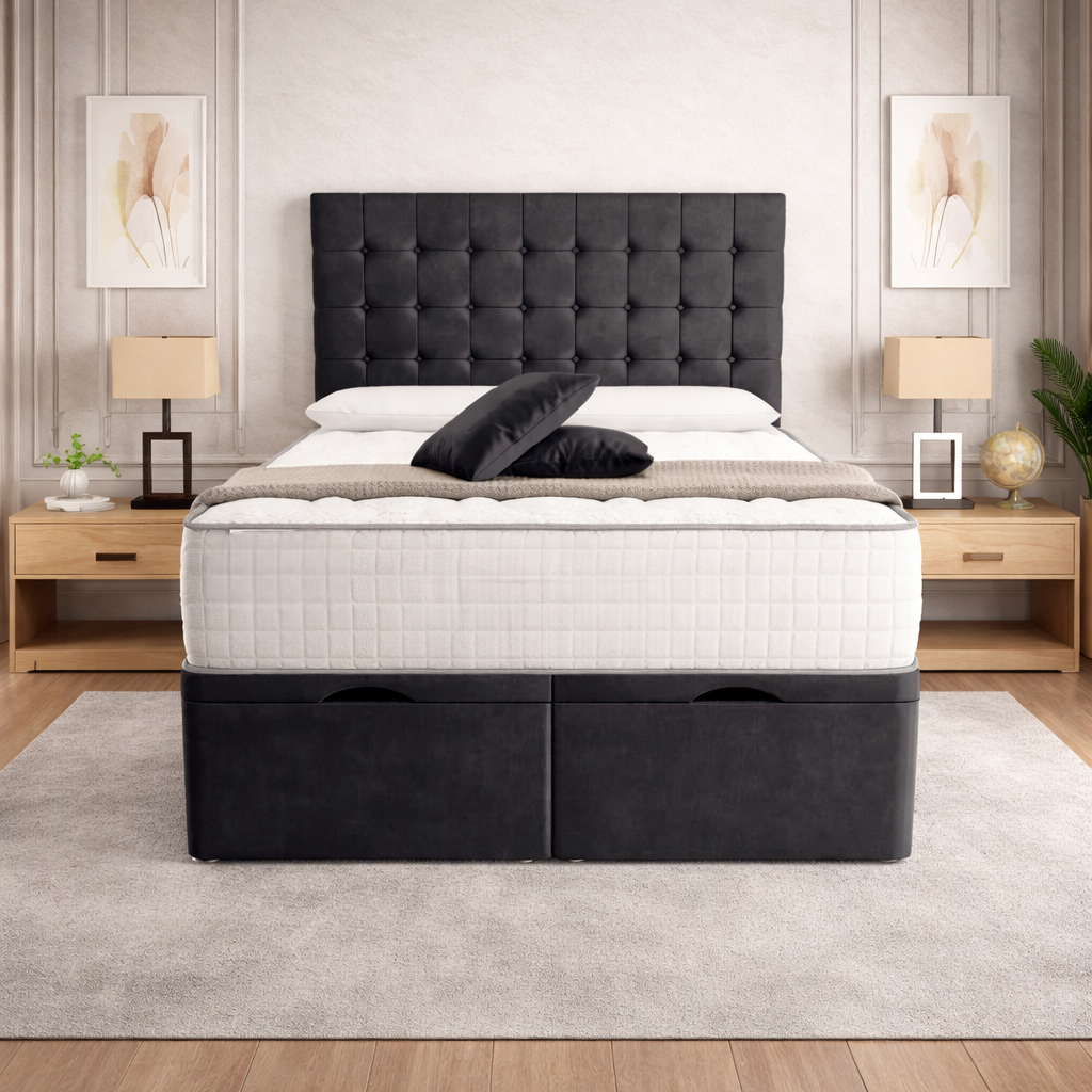 Cube Ottoman Divan Bed