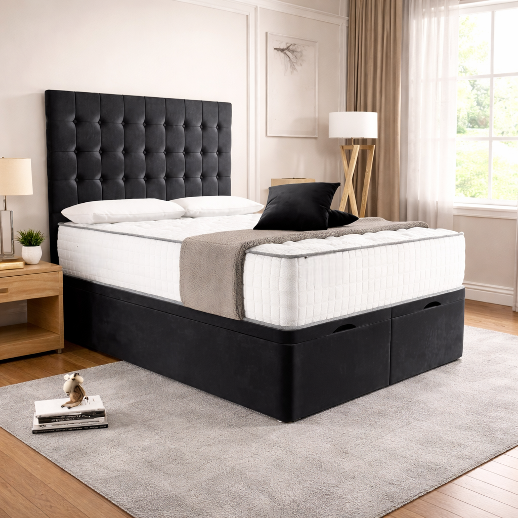 Cube Ottoman Divan Bed